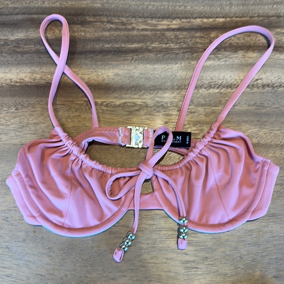 Palm underwire bikini top and bottom - Picture 6 of 8